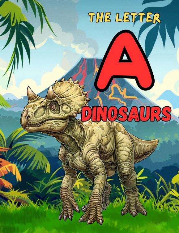 Produktbild: Dinosaurs - The Letter "A" (Learning the Alphabet With Dinosaurs, #2)