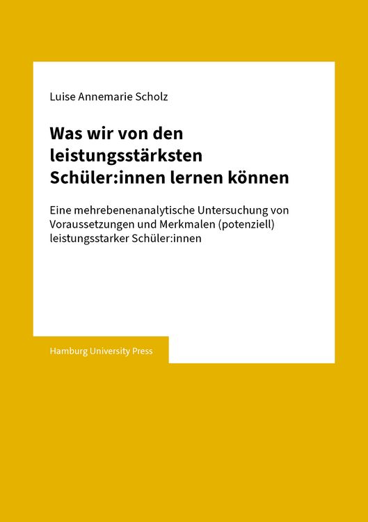 Produktbild: Was wir von den leistungsst&auml;rksten Sch&uuml;ler:innen lernen k&ouml;nnen