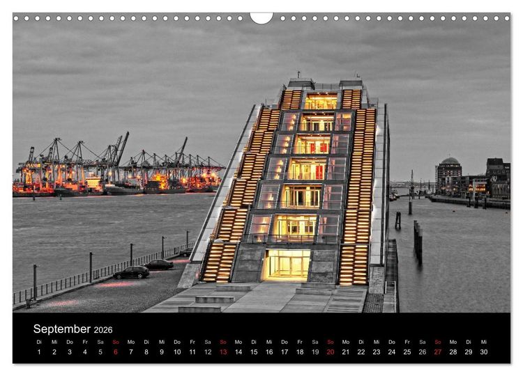 Produktbild: Hamburg . Das Tor zur Welt... (Wandkalender 2026 DIN A3 quer), CALVENDO Monatskalender