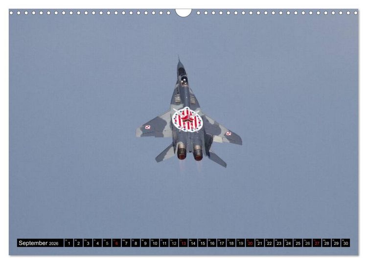 Produktbild: Augenblicke in der Luft: MiG-29 Fulcrum (Wandkalender 2026 DIN A3 quer), CALVENDO Monatskalender