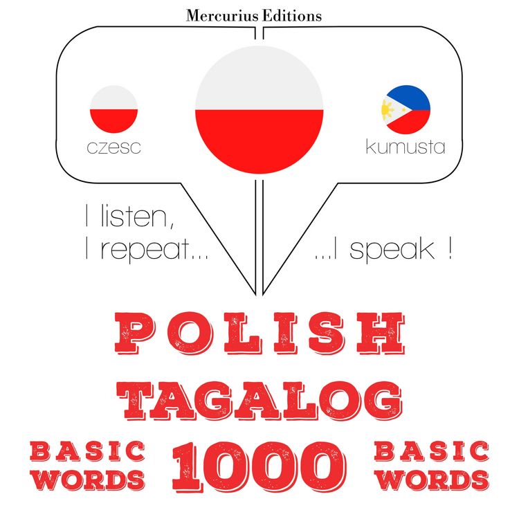 Produktbild: Polski - Tagalog: 1000 podstawowych sł&oacute;w