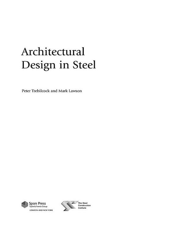 Produktbild: Architectural Design in Steel