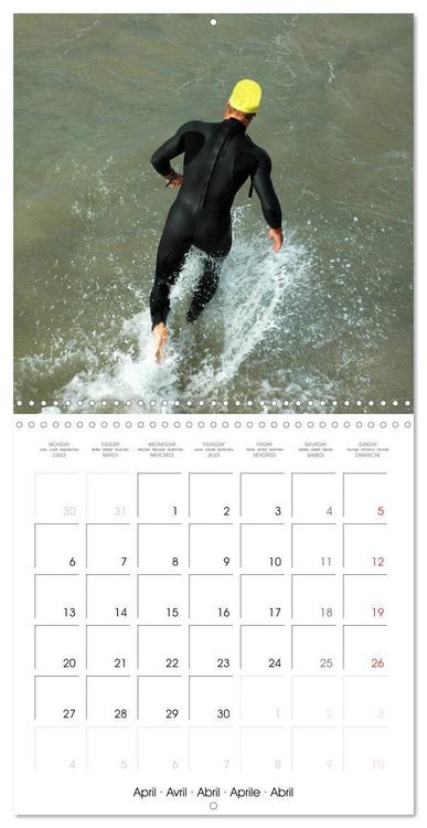 Produktbild: Triathlon Fairly Close (Wall Calendar 2026 12 &times; 12 Inch) CALVENDO 12 Month Wall Calendar