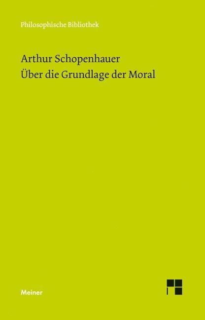Produktbild: &Uuml;ber die Grundlage der Moral