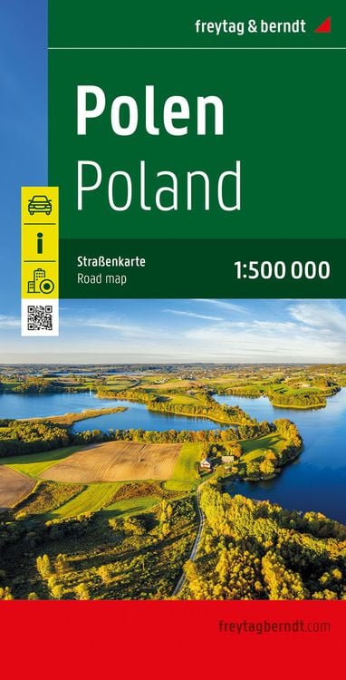 Bild vom Artikel Polen, Straßenkarte 1:500.000, freytag & berndt vom Autor Freytag & berndt