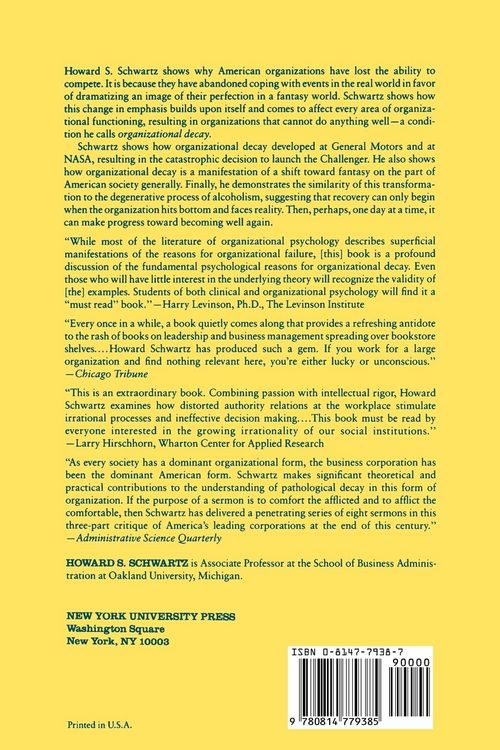 Produktbild: Narcissistic Process and Corporate Decay