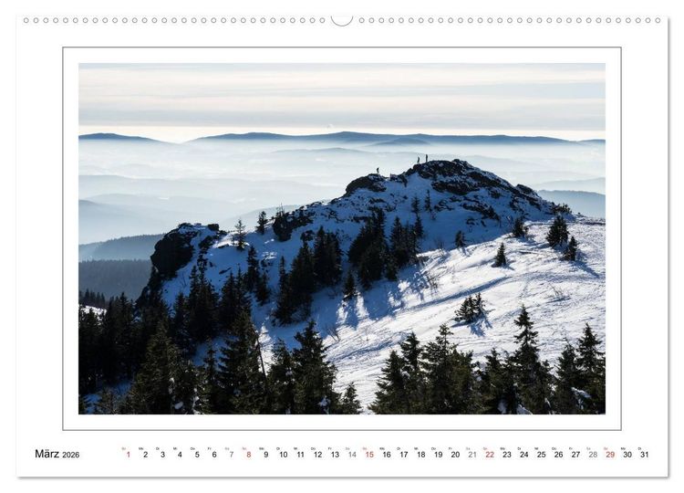 Produktbild: Rund um den Gro&szlig;en Arber (hochwertiger Premium Wandkalender 2026 DIN A2 quer), Kunstdruck in Hochglanz