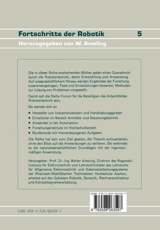 Produktbild: Absch&auml;tzung von Bahnfehlern in Robotersystemen