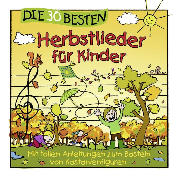 Produktbild: Die 30 besten Herbstlieder f&uuml;r Kinder