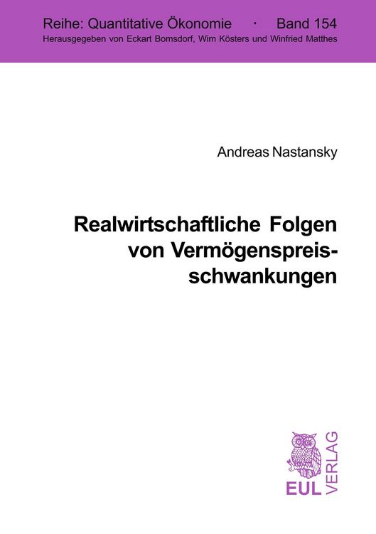 Produktbild: Realwirtschaftliche Folgen von Verm&ouml;genspreisschwankungen