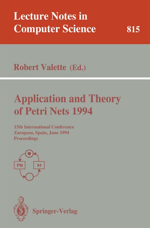 Produktbild: Application and Theory of Petri Nets 1994