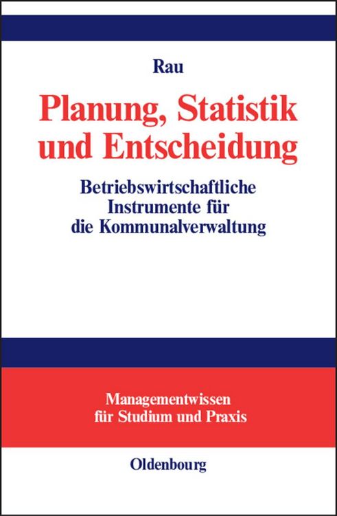 Produktbild: Planung, Statistik und Entscheidung