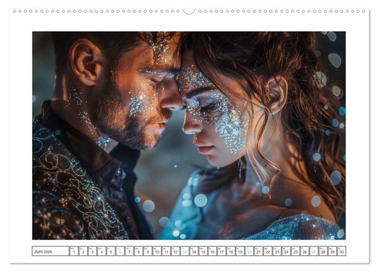Produktbild: Zarte Verf&uuml;hrung (hochwertiger Premium Wandkalender 2026 DIN A2 quer), Kunstdruck in Hochglanz