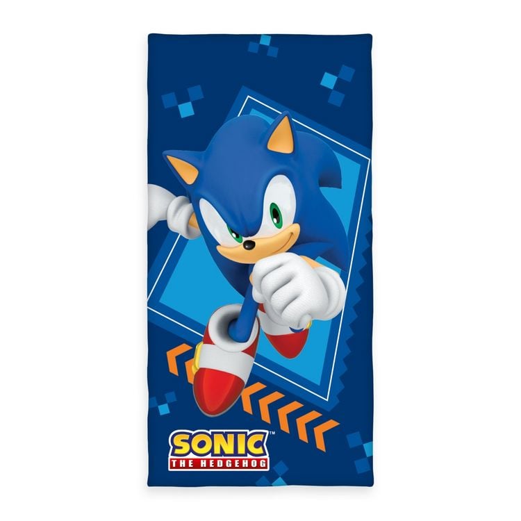 Produktbild: Klaus Hering 6168601516 - Sonic Badetuch, Sonic , 75x150cm