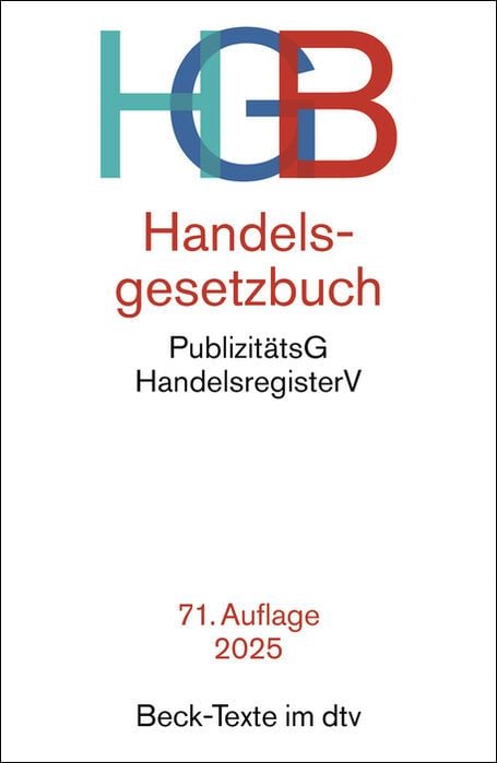 Produktbild: Handelsgesetzbuch