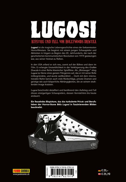 Produktbild: Lugosi - Aufstieg und Fall von Hollywoods Dracula!