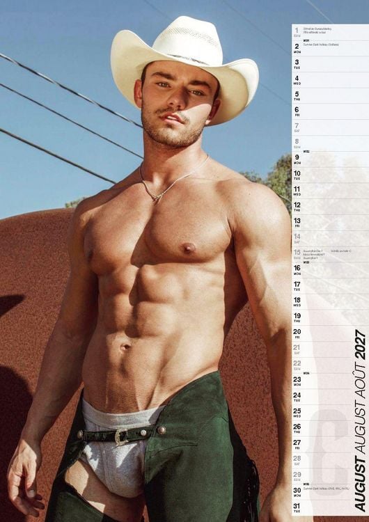 Produktbild: Cowboys Kalender 2027 - Wilde M&auml;nner erotisch in Szene gesetzt