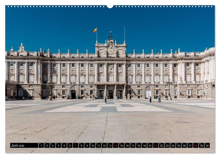 Produktbild: Madrid entdecken (Wandkalender 2026 DIN A2 quer), CALVENDO Monatskalender