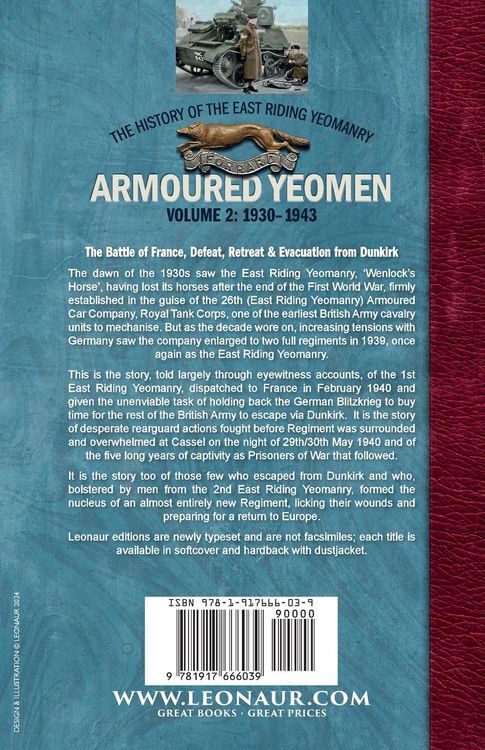Produktbild: The History of the East Riding Yeomanry VOLUME 2
