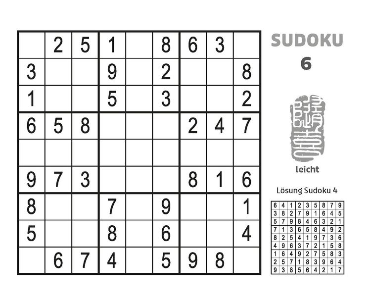 Produktbild: Pocket-Buch Sudoku Band 6