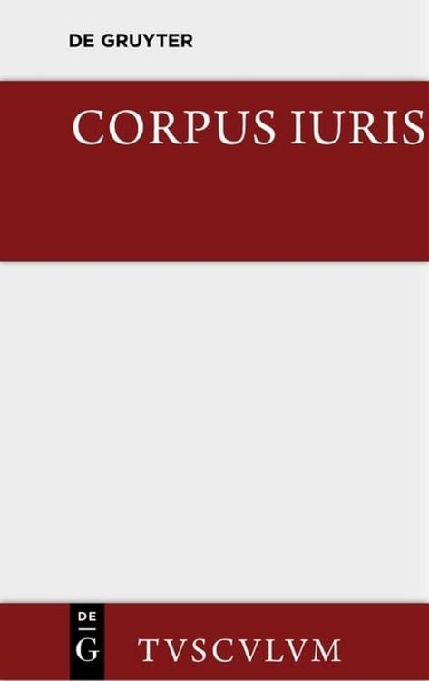 Produktbild: Corpus iuris