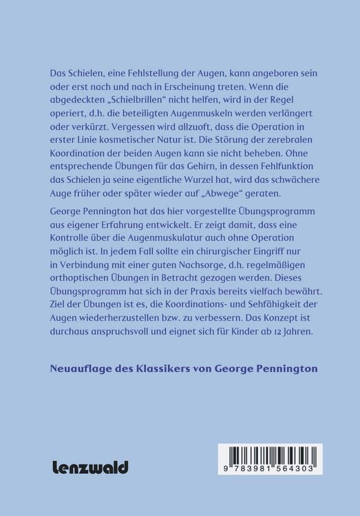 Produktbild: Vom Schielen und Schauen