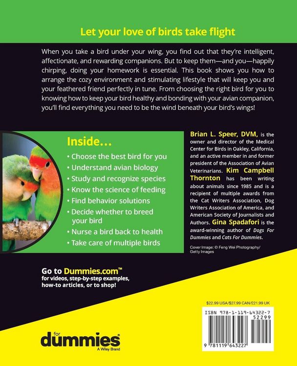 Produktbild: Birds for Dummies
