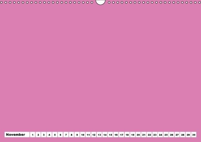 Produktbild: Bunter Bastelkalender f&uuml;r M&auml;dchen (Wandkalender immerw&auml;hrend DIN A3 quer)