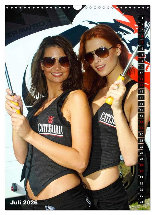 Produktbild: Beauty Grid Girls (Wandkalender 2026 DIN A3 hoch), CALVENDO Monatskalender