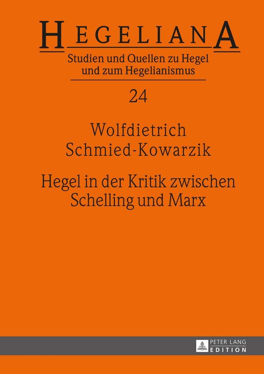 Produktbild: Hegel in der Kritik zwischen Schelling und Marx
