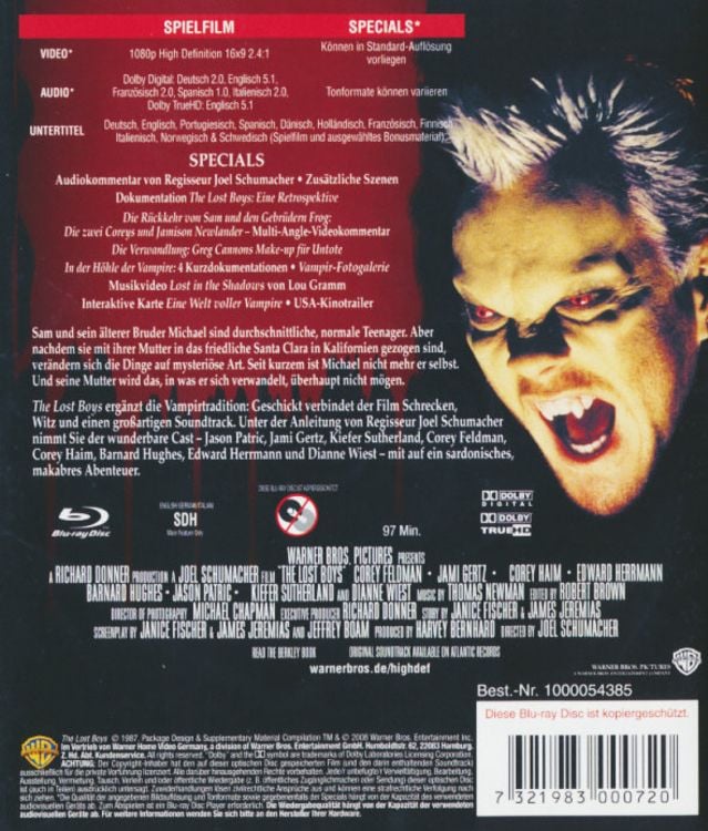 Produktbild: The Lost Boys