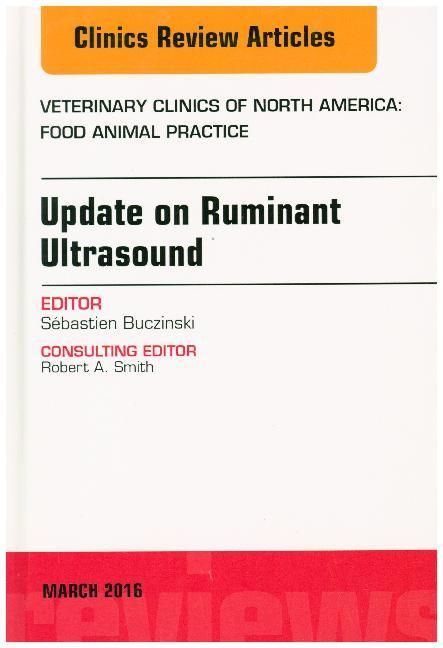 Produktbild: Update on Ruminant Ultrasound, an Issue of Veterinary Clinics of North America: Food Animal Practice