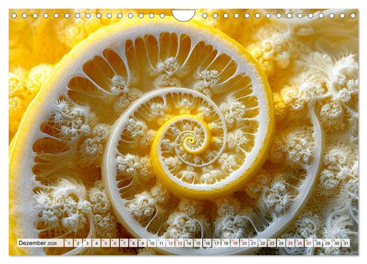 Produktbild: Fibonacci&rsquo;s Garten (Wandkalender 2026 DIN A4 quer), CALVENDO Monatskalender