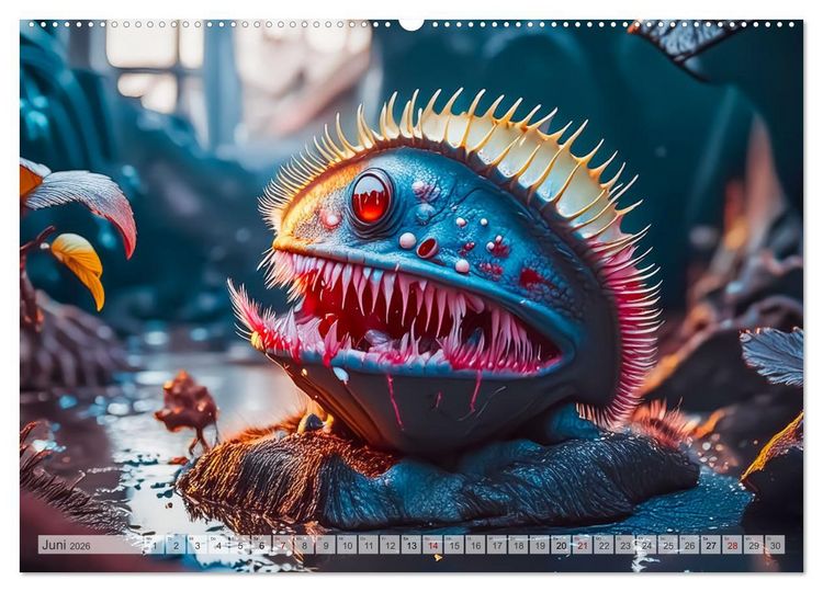 Produktbild: Apokalyptische Wildnis - Schatten der Zivilisation (Wandkalender 2026 DIN A2 quer), CALVENDO Monatskalender