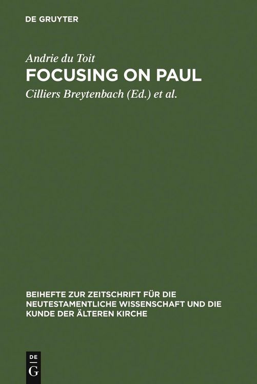 Produktbild: Focusing on Paul