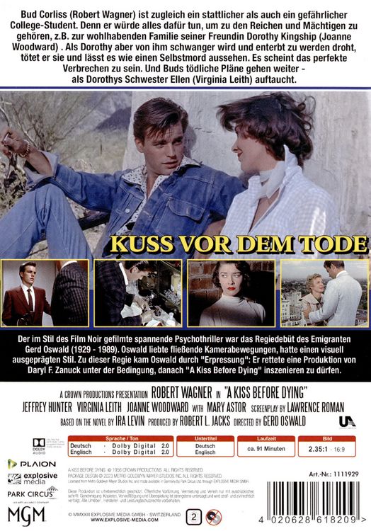 Produktbild: Kuss vor dem Tode