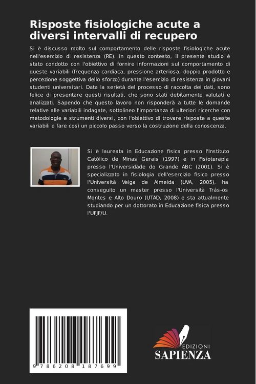 Produktbild: Risposte fisiologiche acute a diversi intervalli di recupero
