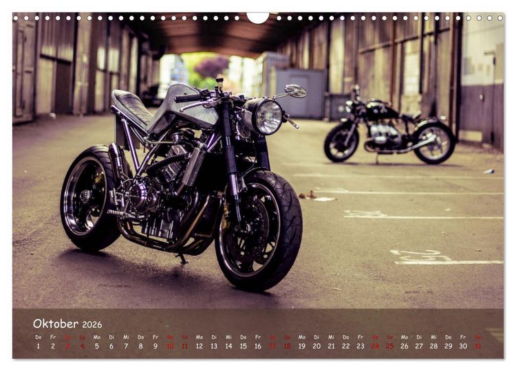 Produktbild: Custombikes 2026 (Wandkalender 2026 DIN A3 quer), CALVENDO Monatskalender