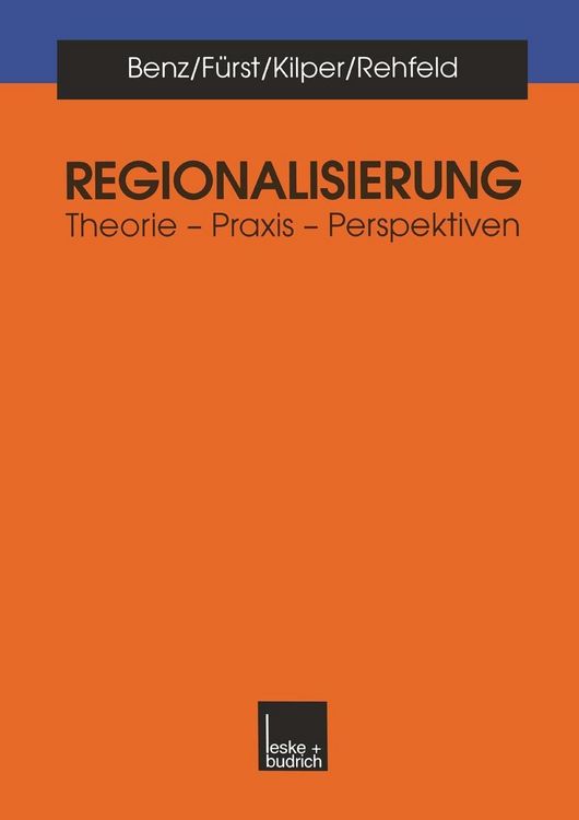 Produktbild: Regionalisierung