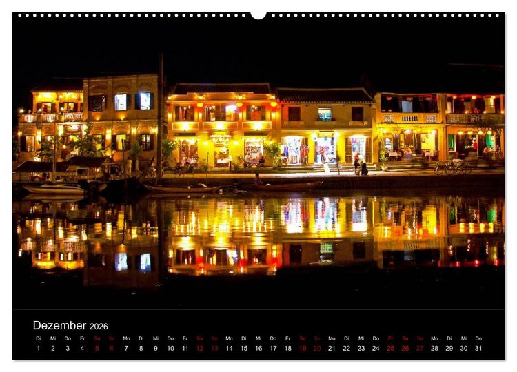 Produktbild: Guten Morgen, Vietnam! (hochwertiger Premium Wandkalender 2026 DIN A2 quer), Kunstdruck in Hochglanz