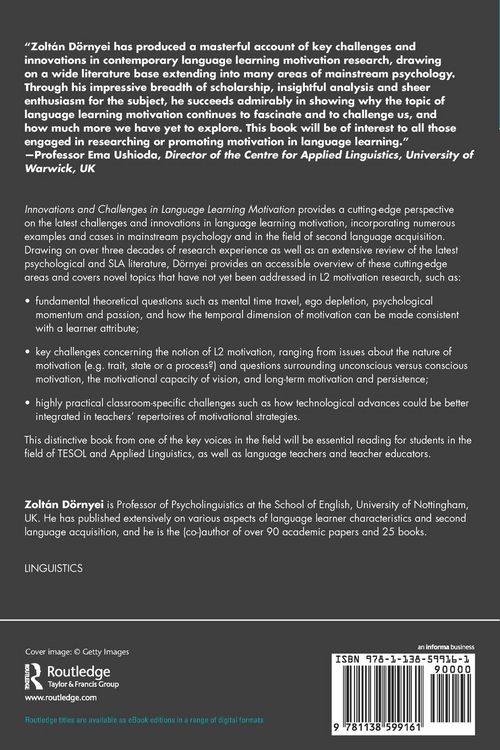 Produktbild: Innovations and Challenges in Language Learning Motivation