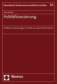 Produktbild: Politikfinanzierung