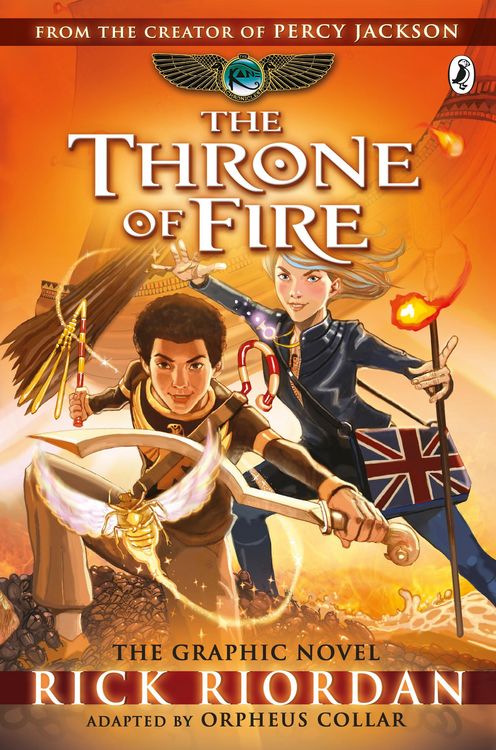 Produktbild: The Throne of Fire: The Graphic Novel (The Kane Chronicles Book 2)