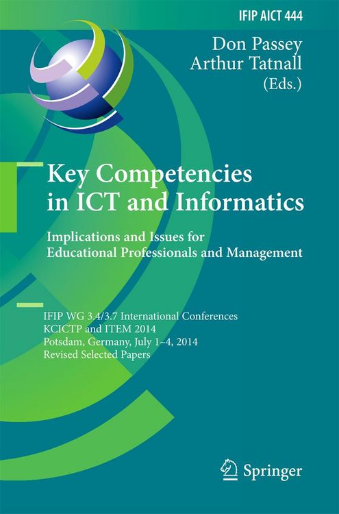 Produktbild: Key Competencies in ICT and Informatics: Implications and Issues for Educational Professionals and Management