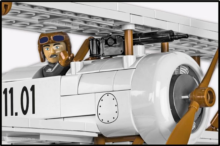 Produktbild: COBI Historical Collection 2998 - Nieuport 17 C.1, PL, Bausatz 1:32, 274 Klemmbausteine