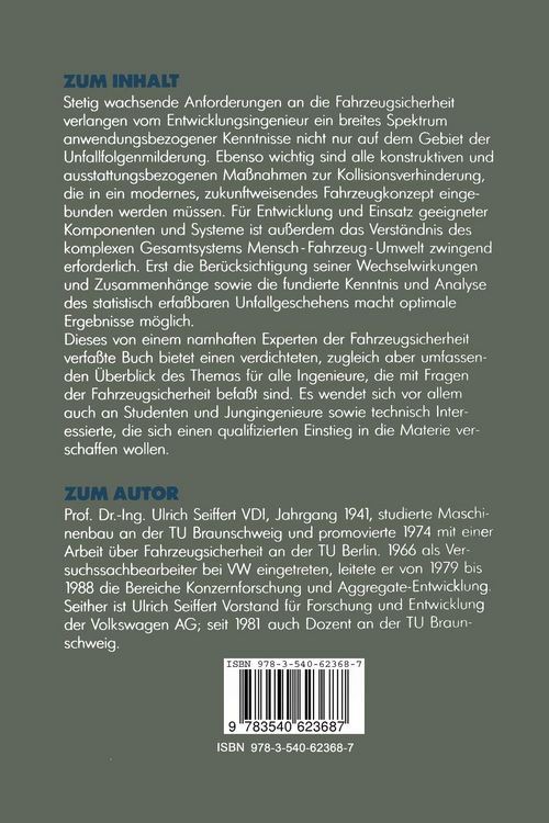 Produktbild: Fahrzeugsicherheit