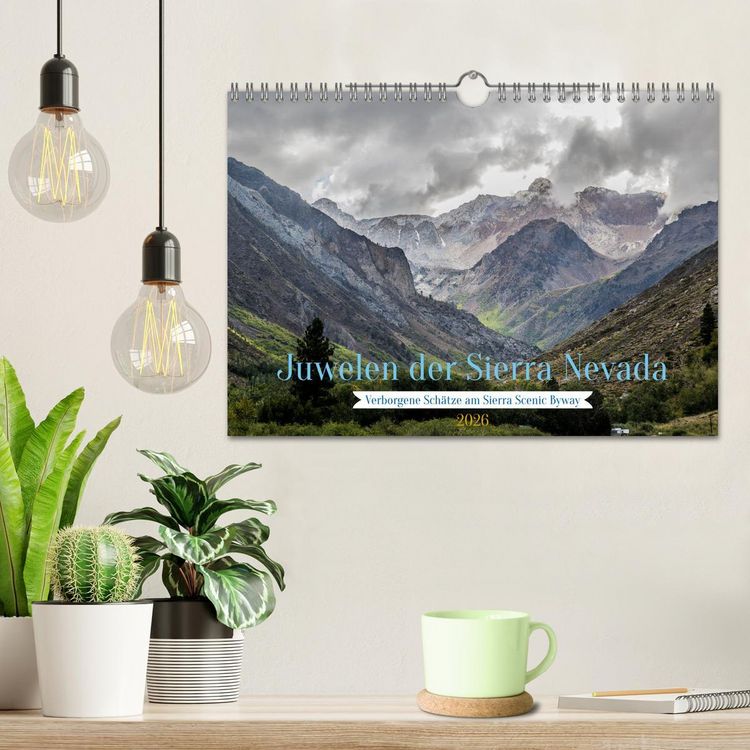 Produktbild: Juwelen der Sierra Nevada (Wandkalender 2026 DIN A4 quer), CALVENDO Monatskalender