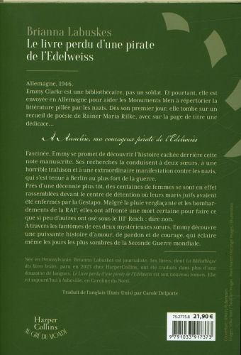 Produktbild: Le livre perdu d'une pirate de l'Edelweiss
