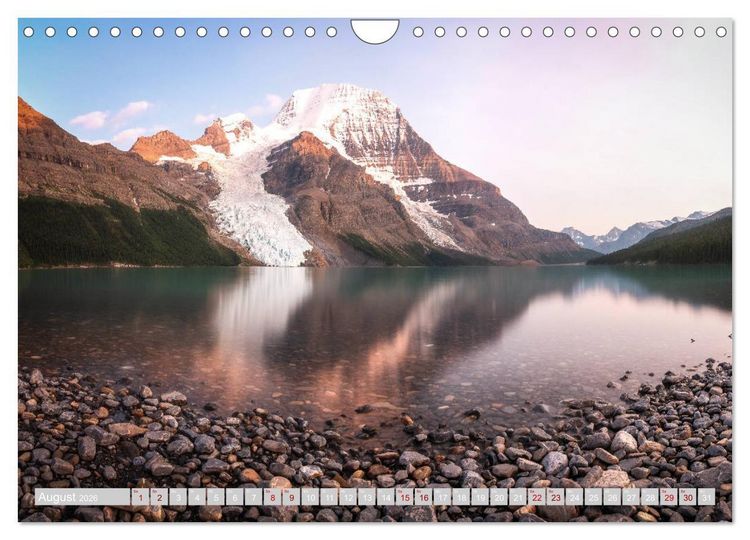Produktbild: Die kanadischen Rockies (Wandkalender 2026 DIN A4 quer), CALVENDO Monatskalender