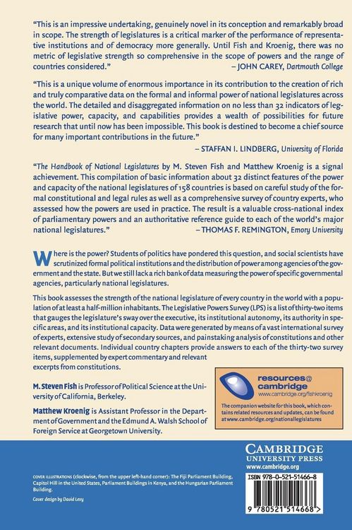 Produktbild: The Handbook of National Legislatures